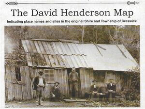 David Henderson Map - The Creswick and District Historical Society