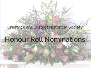 Honour Roll Nominations