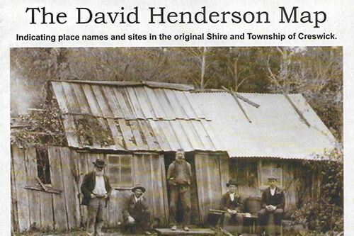 David Henderson Map - Creswick Historical Society