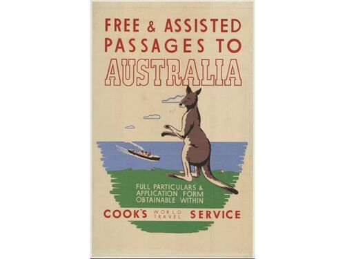 Immigration Poster - Creswick Historical Society
